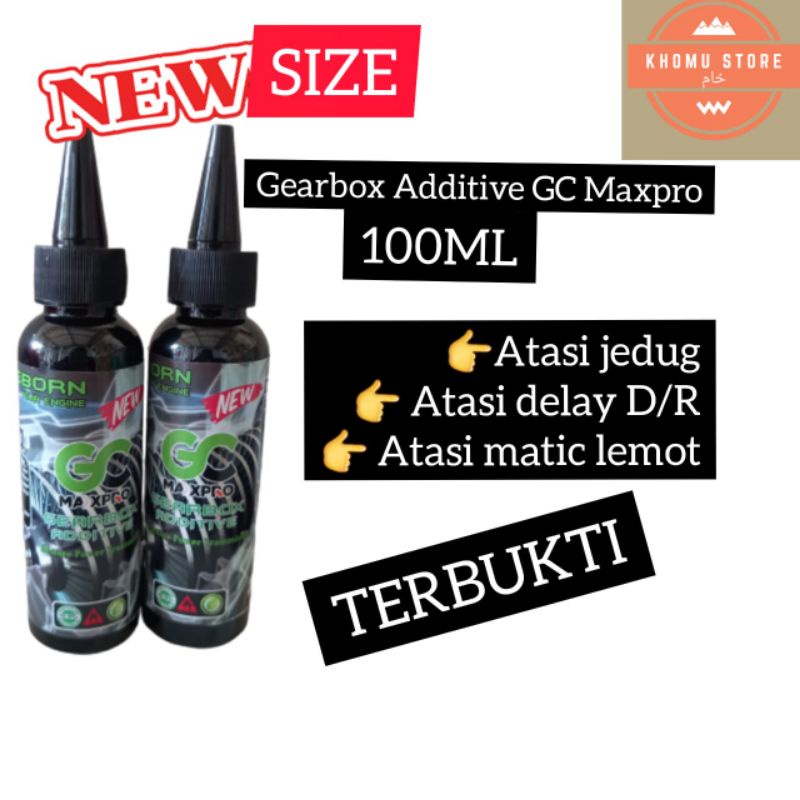 GC Maxpro Gearbox Additive 100 ml Aditif Oli Transmisi Matic