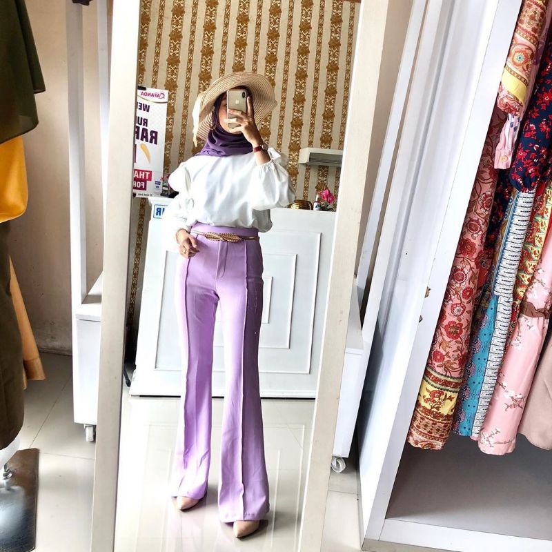 LILAC SET(cutbray lilac atasan pasmina)