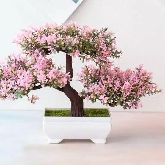 ✽ Kunataruma Vas Bunga Besar Pot Bunga Tanaman Hias Artificial Aglonema Daun Monstera Aglaonema ✿