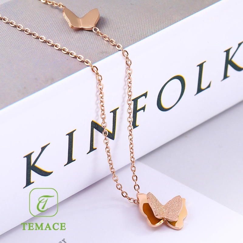 Kalung wanita sterling silver niche desain rantai klavikula 2020 gelombang baru rasa mewah cahaya me