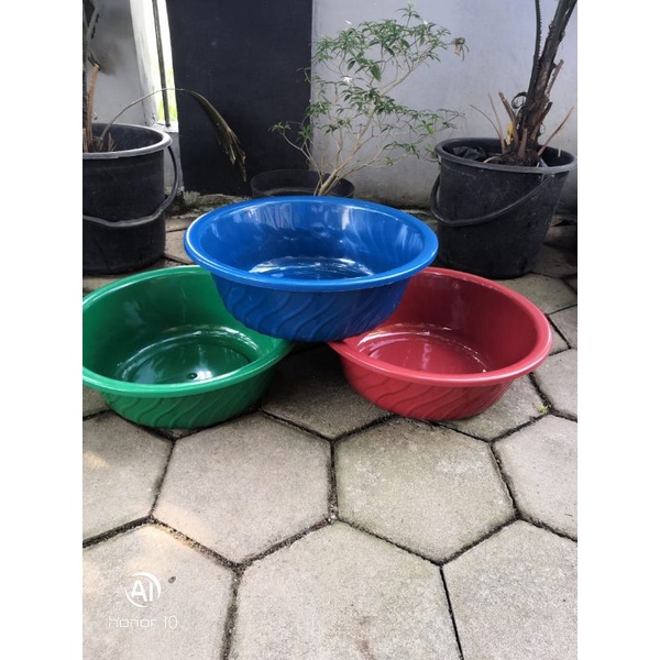 Baskom Sunlife baskom Diameter 35 Cm Basin Zebra / Baskom Warna Ulir Tebal