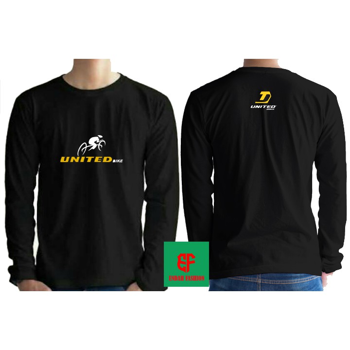 Kaos Lengan Panjang Sepeda United Bike Logo