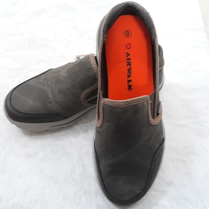 Airwalk Jent Abu-abu slip on - Abu-abu, 39