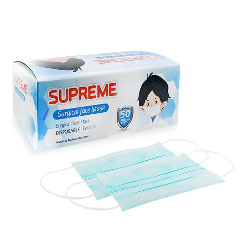 Masker medis Supreme 3 ply ear loop