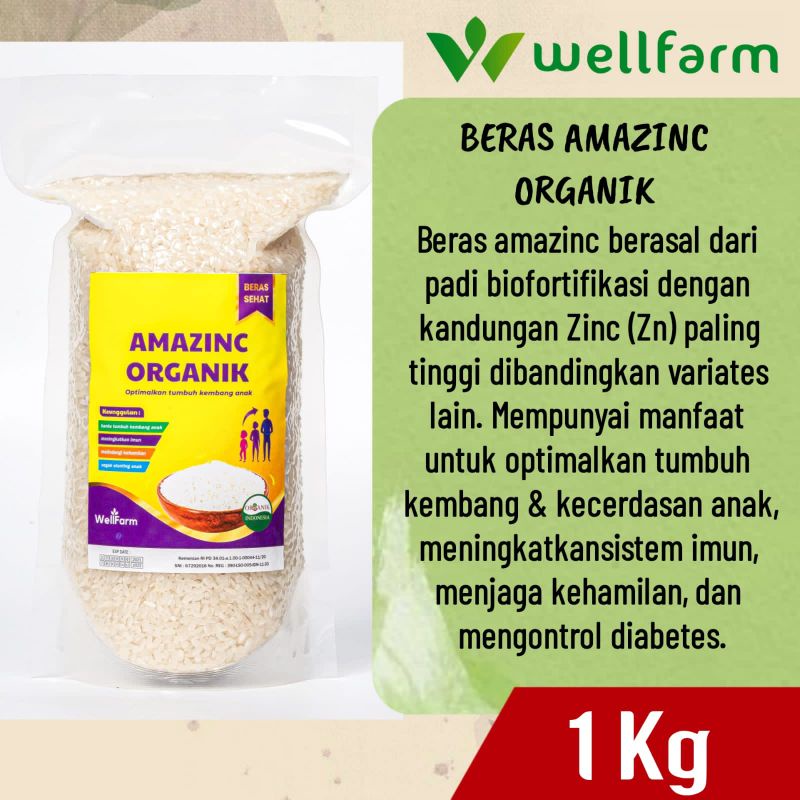 

Beras amazinc organic