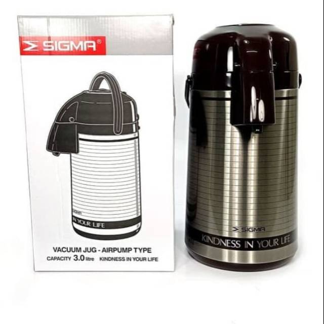 Sigma Termos Air Panas Pompa 3 Liter