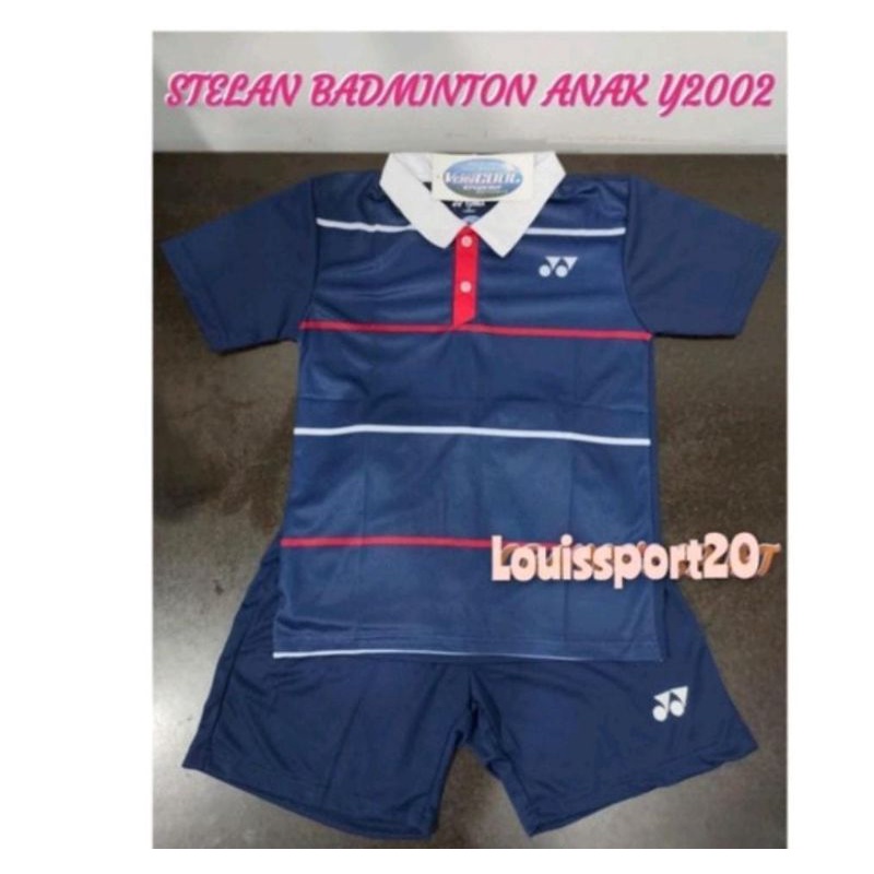 BAJU BADMINTON ANAK Y2002 JERSEY BULUTANGKIS