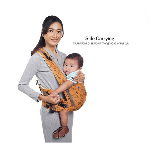 Dialogue Baby Gendongan Samping 4 In 1 M - Shape Dino Series DGG4248