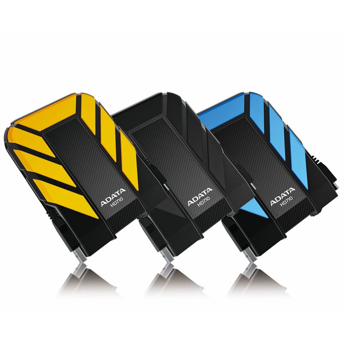 Hardisk eksternal Adata 1TB Durable HD710 Yellow Blue