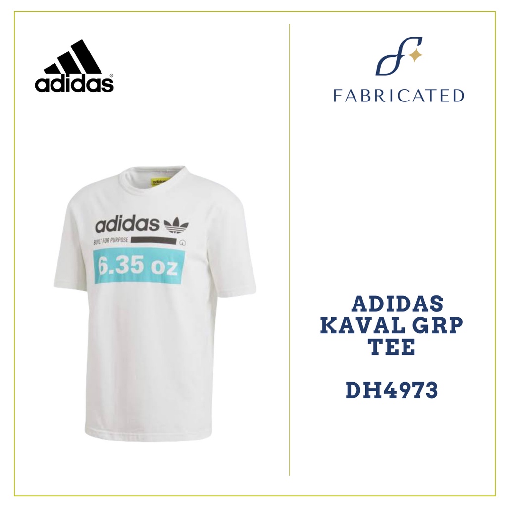 Adidas ORIGINAL Kaval Grp Tee Pria Putih DH4973