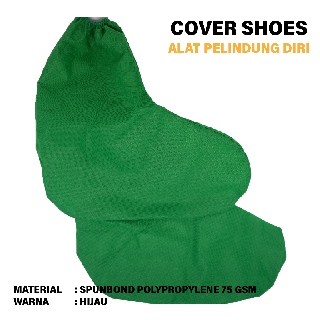 Cover shoes baju  APD  bahan spunbond 75gsm Menutupi sepatu 