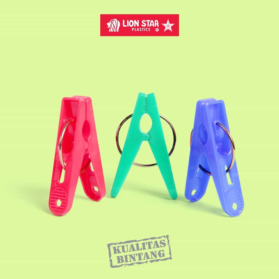 LION STAR JB-1 Jepitan Jemuran Baju Laundry Clips