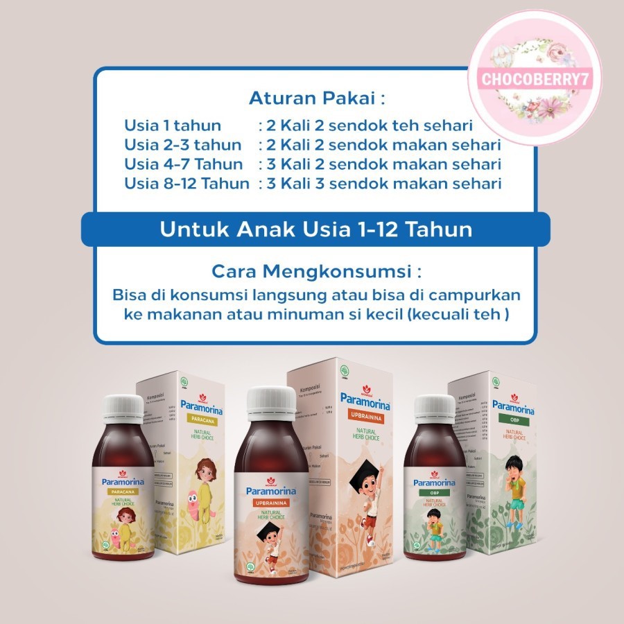 Paramorina Madu Herbal Anak Vitabumin Paramorina Paket 2 PCS - MIX