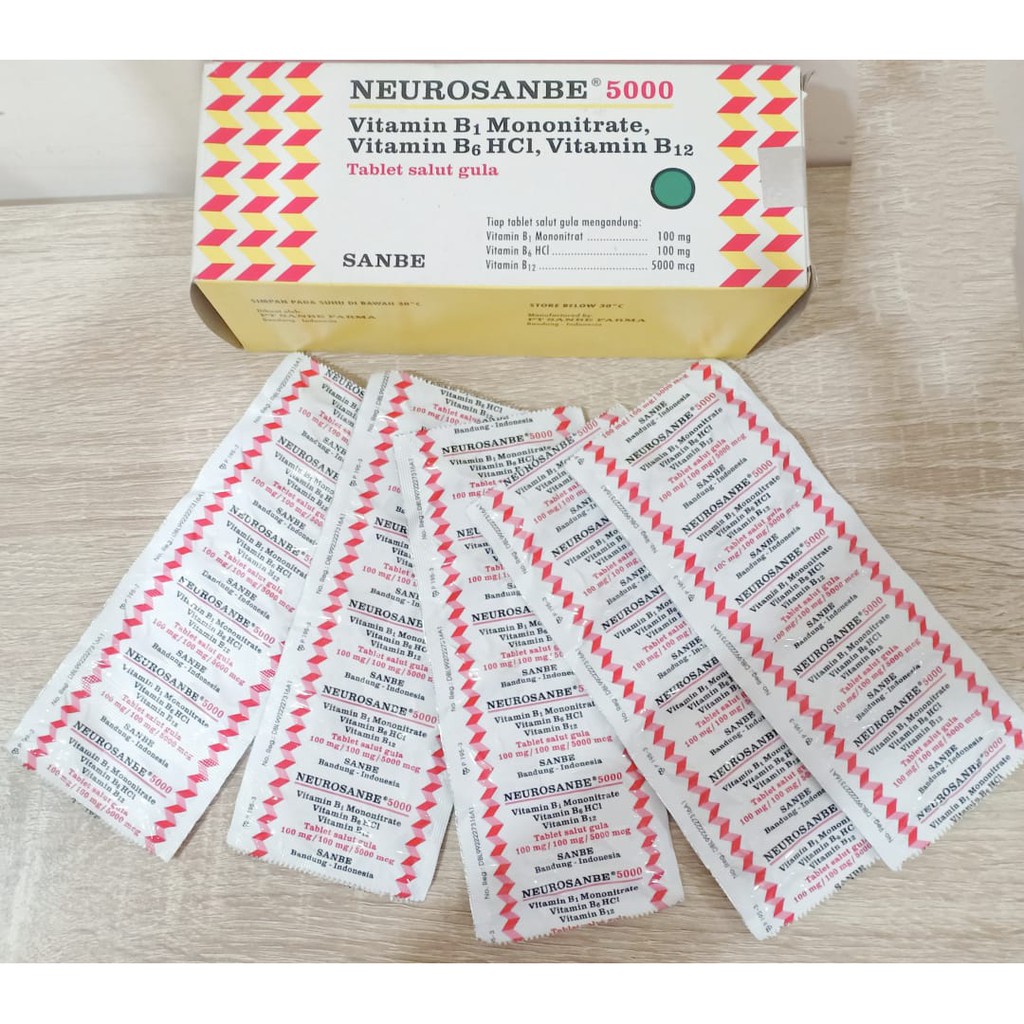 NEUROSANBE 5000 10 TABLET