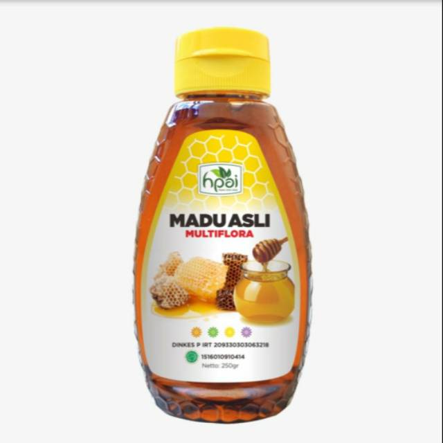 

MADU ASLI MULTIFLORA (250 gram )
