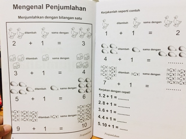 Buku Belajar TK/PAUD (Membaca,Menulis,Berhitung)