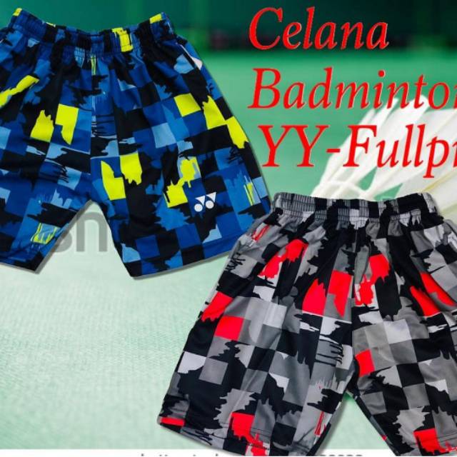 Yy-full printing/yonex/celana/badminton/bulutangkis/minion series/lokal
