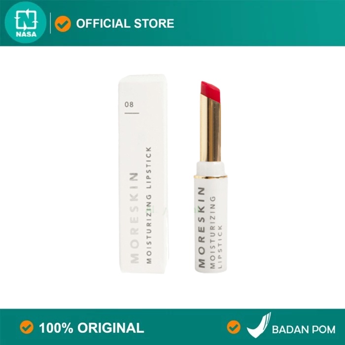 Moreskin Moisturizing Lipstik/moreskin lipstik/lipstik nasa/lipstick moreskin/lipstik matte/anti air