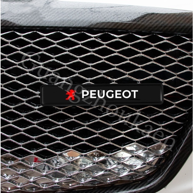 Peugeot Lampu LED Logo  Untuk Dekorasi Kap Depan Mobil 206 406 307 306 505 504 5008