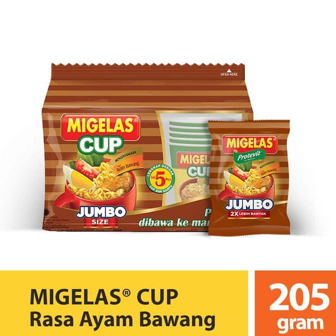 

Promoo Migelas Cup Isi 5 (Ayam Bawang) sale