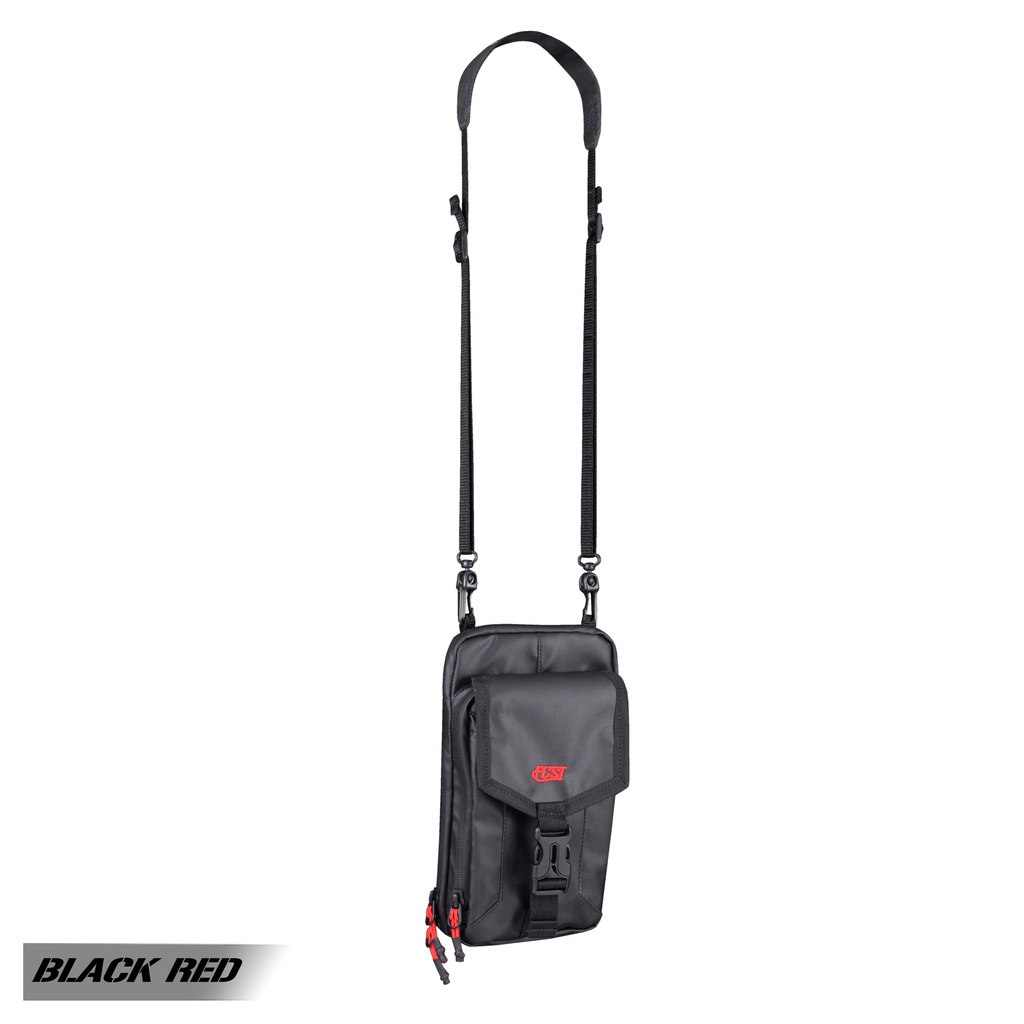 Firecast | Smartphone Wallet | Waterproof Case | Firecast Wallet Pack-BLACK RED