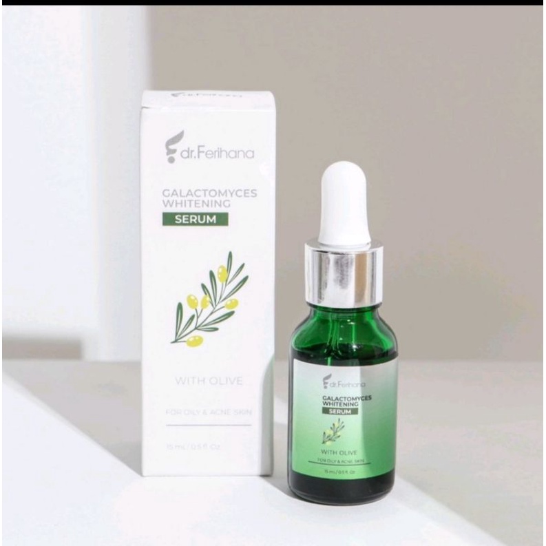 Galactomyces Whitening Serum Oily & Acne dr. Ferihana Cosmetics | Sarasdrferihanacosmetics
