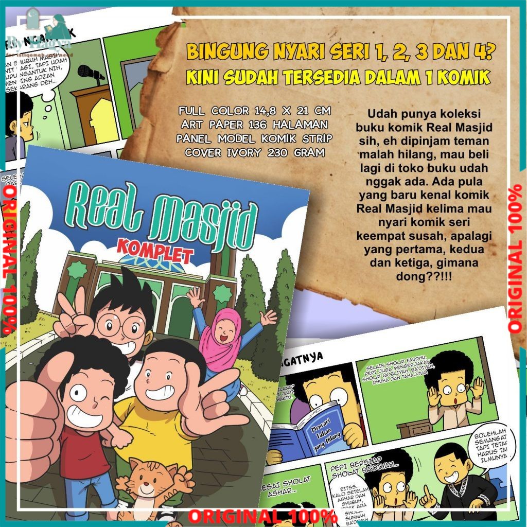 KOMIK REAL MESJID