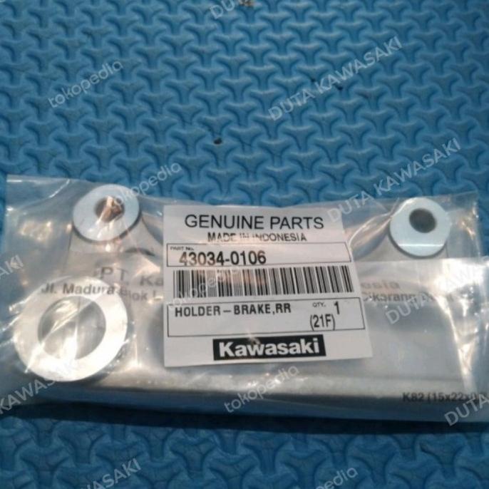 BREKET KALIPER BELAKANG KLX L ORIGINAL