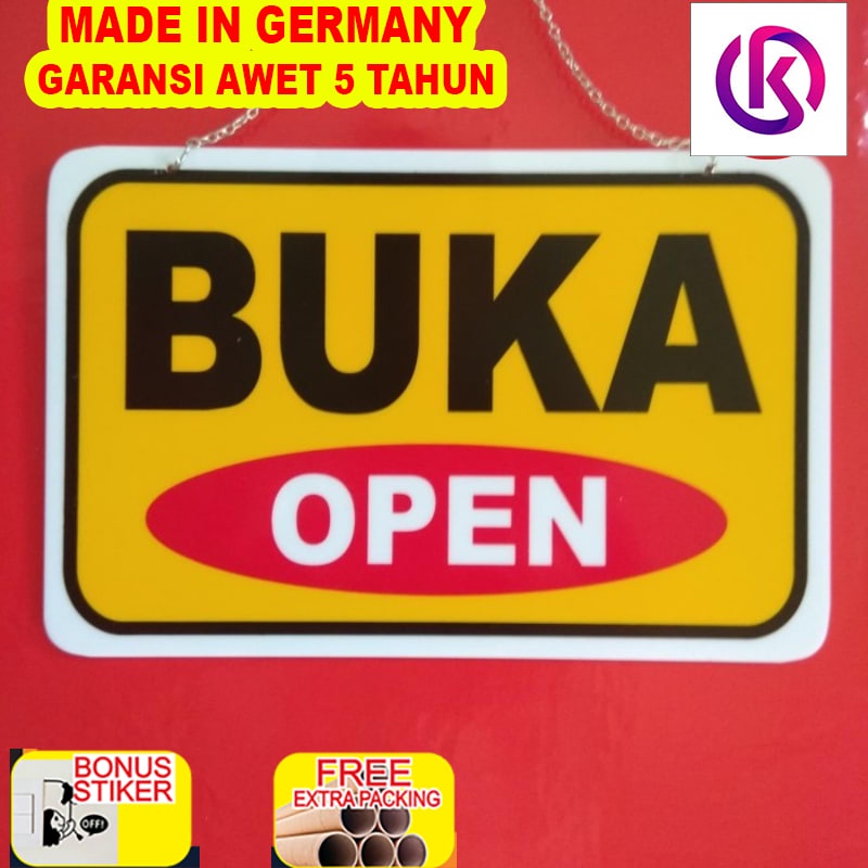 

Grosir Akrilik papan nama open closed