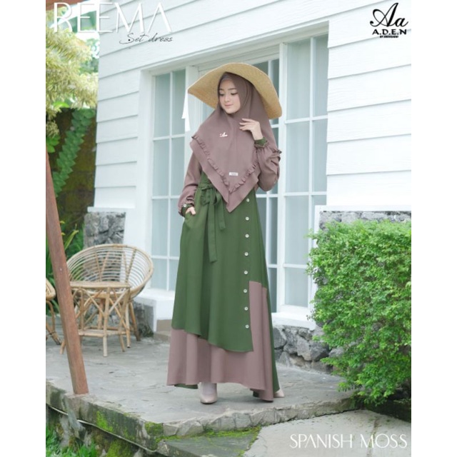 Reema Set Gamis Kancing by ADEN