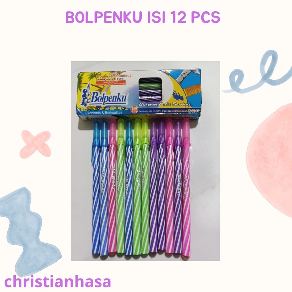 

BOLPEN BOLPENKU SPIRAL LANCAR christianhasa