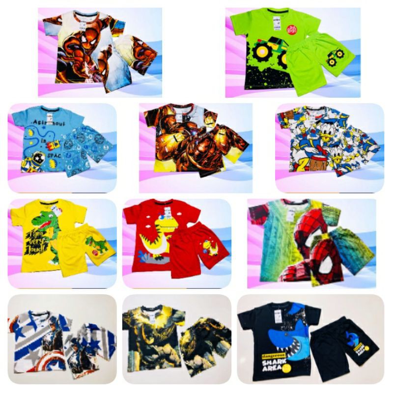 setelan anak laki laki/stelan oshkosh 2th