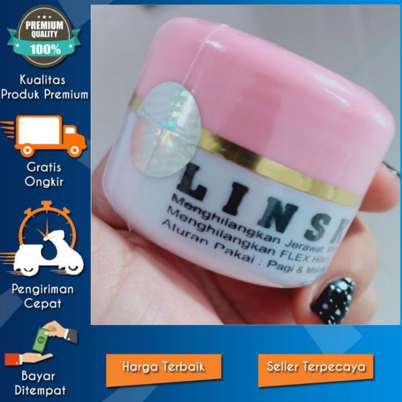 LINSKY GLOWING TUTUP PINK ORIGINAL BERSEGEL-EXP