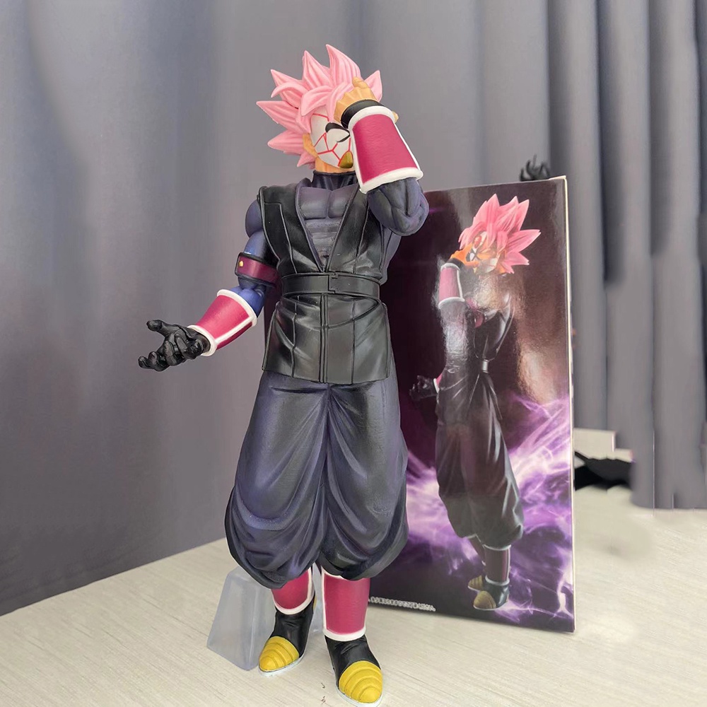 Action Figure Anime Dragon Ball Super Saiyan ROSE Bahan PVC