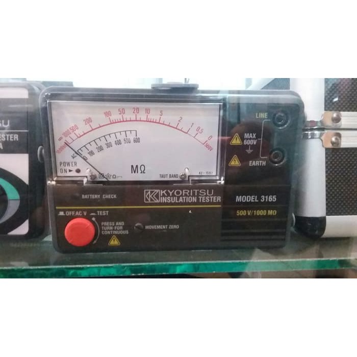 Analogue Insulation Tester KYORITSU 3165