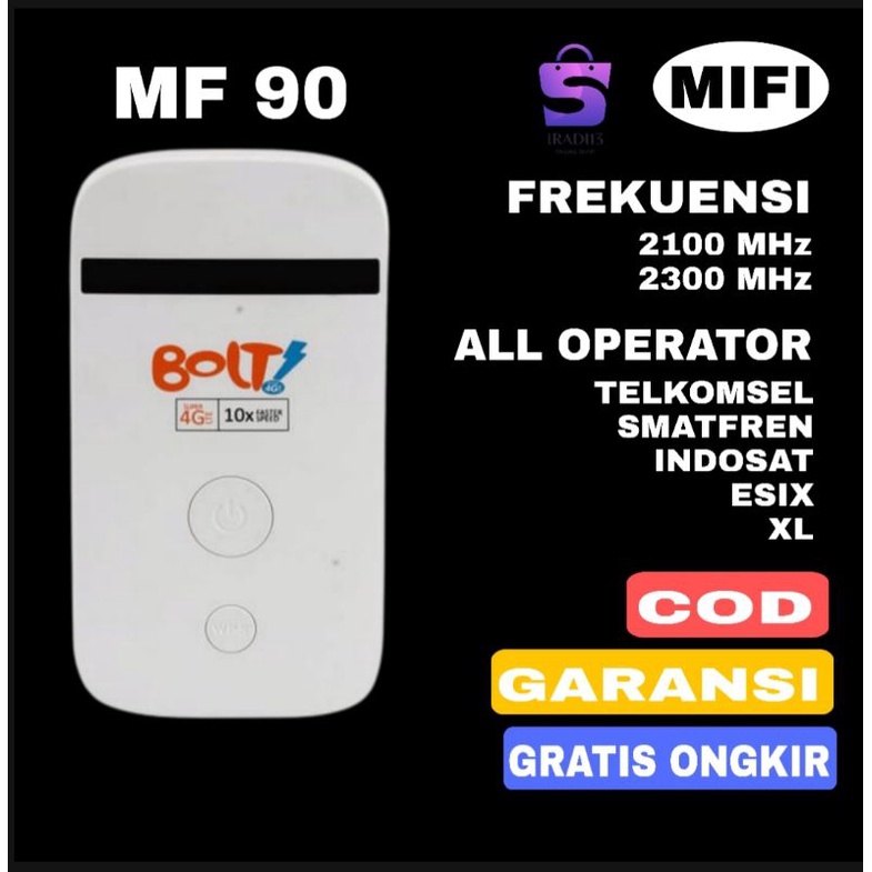 WIFI MODEM 4G ALL OPERATOR MF 90