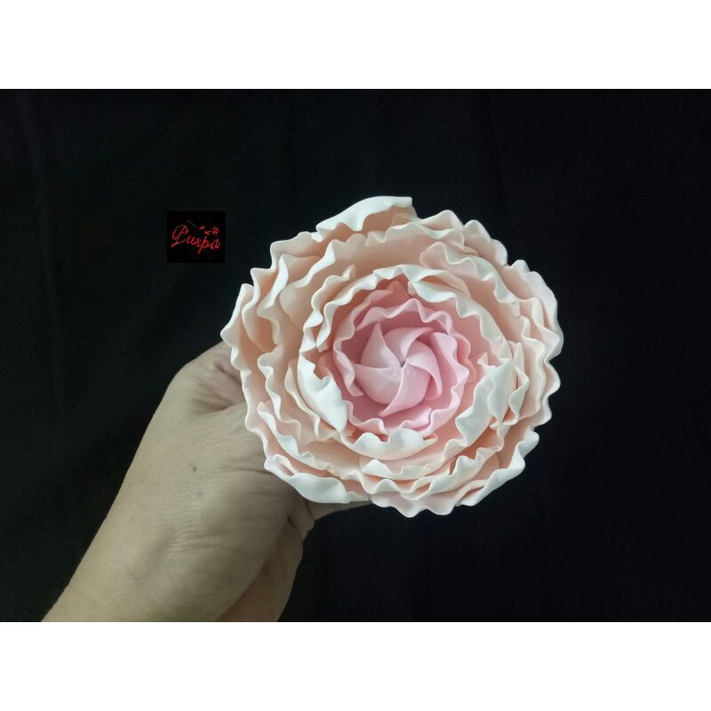 

(393/PPE2)Gumpaste Flower/Bunga Gumpaste Peoni
