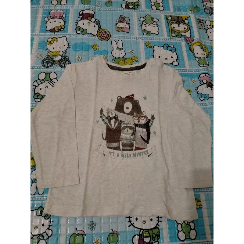 Preloved Zara Kids Zara Baby Kaos Bear