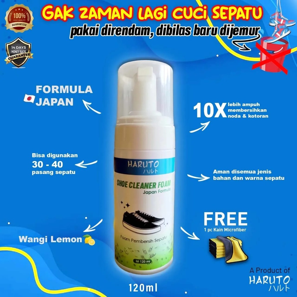 Pembersih Sepatu Shoes cleaner FOAM 120Ml