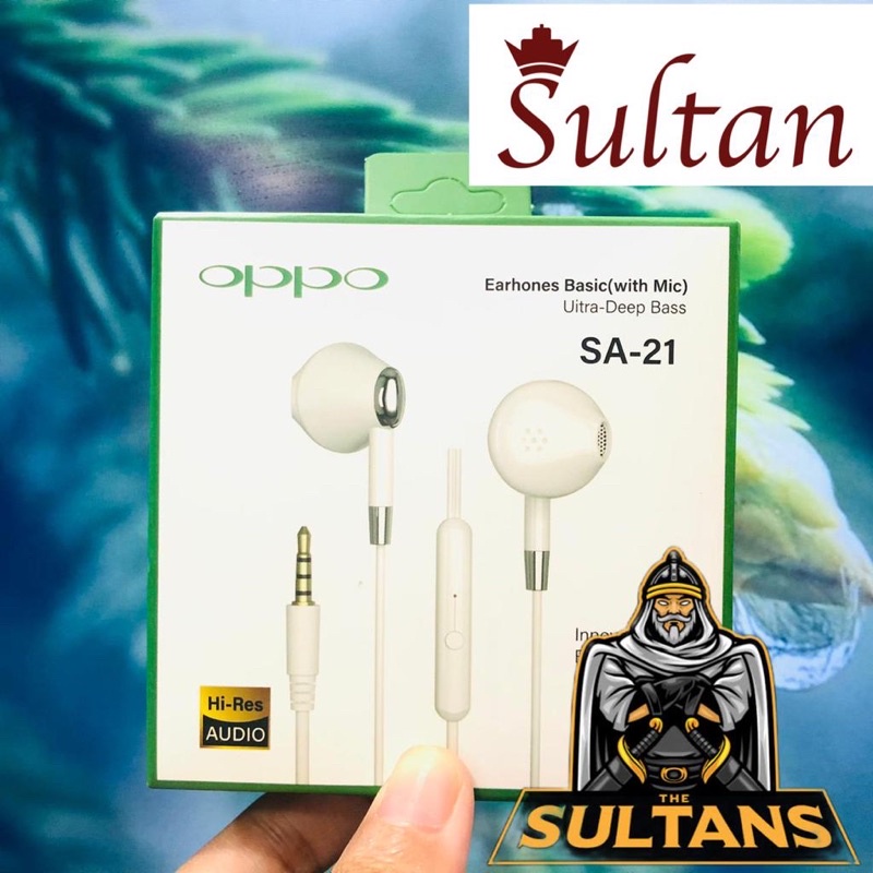 SEN - Handsfree Headset Branded SA-21 + Mic Ultra Deep Bass oppo vivo samsung xiaomi j Earphone SA21