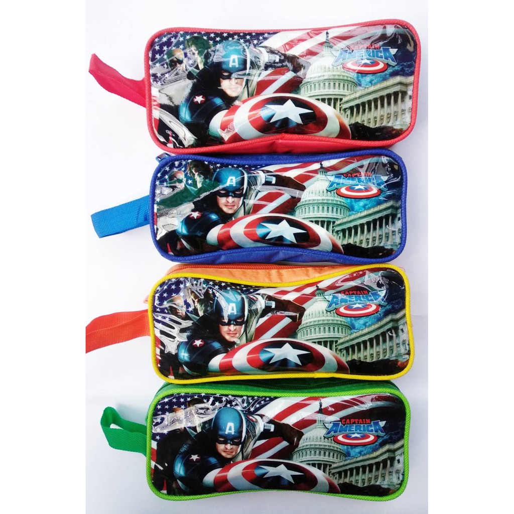 Tempat Pensil Karakter Kain Murah / kostak pensil lucu-3