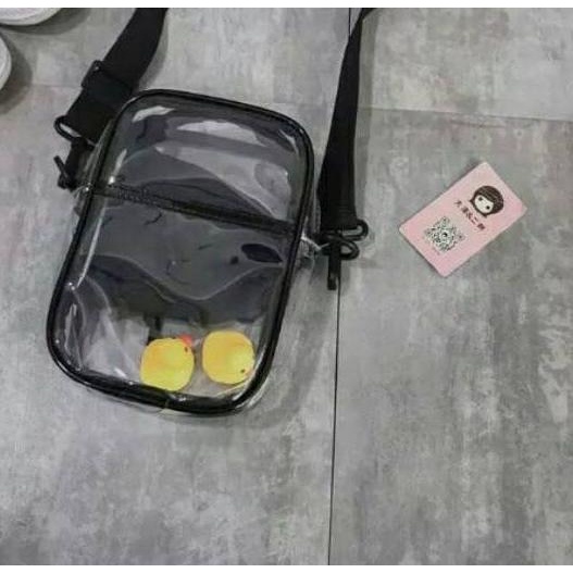 ➷ Tas selempang mika mini transparan opc / FASHION TAS MIKA / TAS WANITA MIKA KELIHATAN ֍