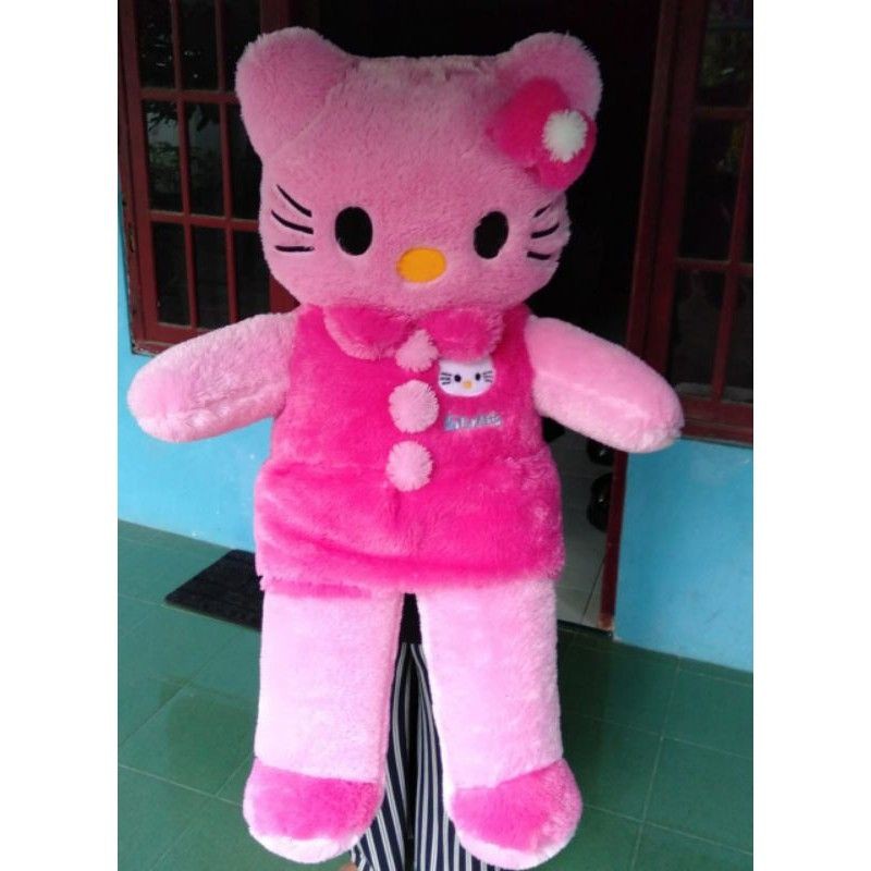 BONEKA HELLO KITTY JUMBO LUCU / BONEKA HELLO KITTY TERMURAH TERLARIS