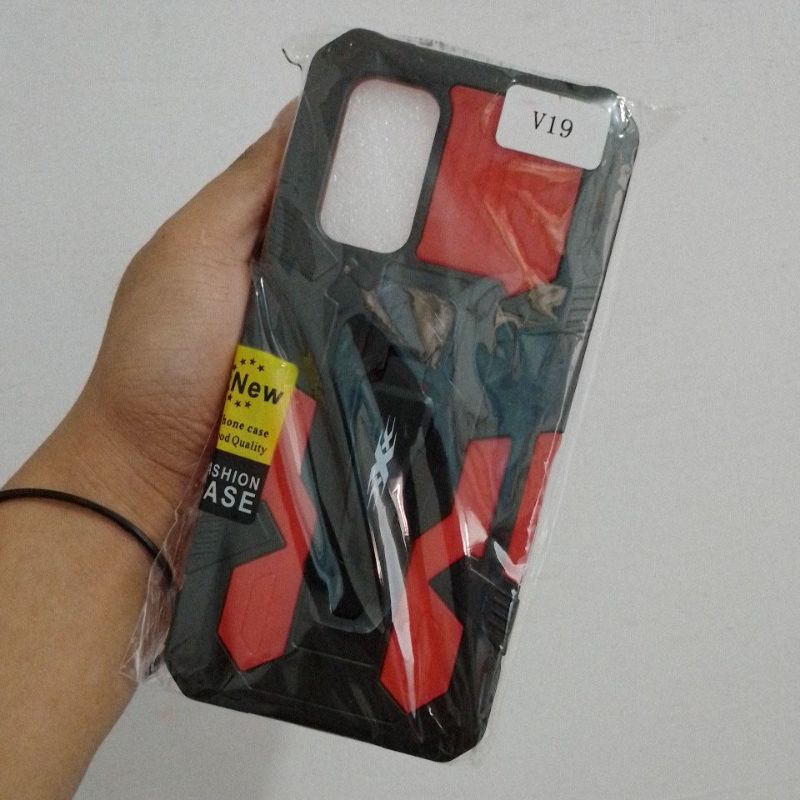 Hard Case Vivo V19 V5+ V5 V7 V7+ V9 V11 V11PRO V15 V15PRO Kesing Hp Robot Cristal Standing