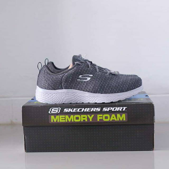 Skechers Modern Cool Hooked Up Grey White