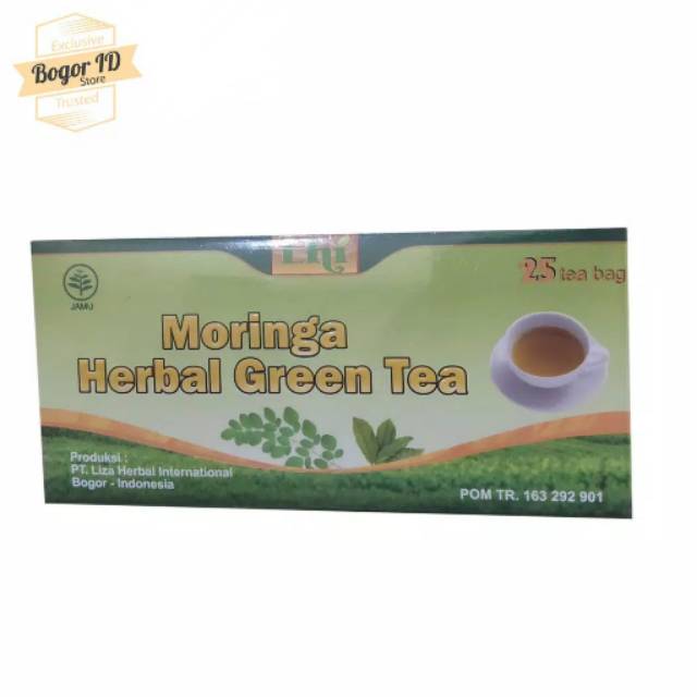 

MORINGA GREEN TEA 25pcs MEMELIHARA KESEHATAN SEDUH