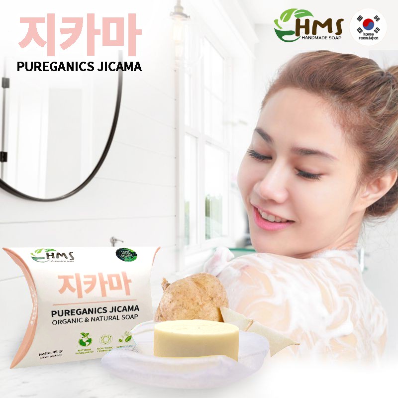Sabun Wajah Glowing Penghilang Jerawat Beruntus Dan Wajah Berminyak Organik Untuk Pemutih Kulit Wajah Pria Dan Wanita Mencerahkan Kulit &amp; Mengangkat Sel Kulit Mati