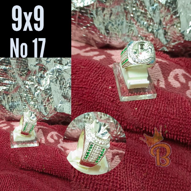 EMBAN PERAK KOMBINASI MATA