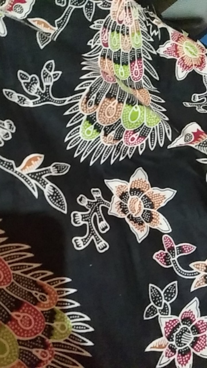 Batik Couple Keluarga Sania Ruffle Ori Ndoro Jowi Dnt Poenix