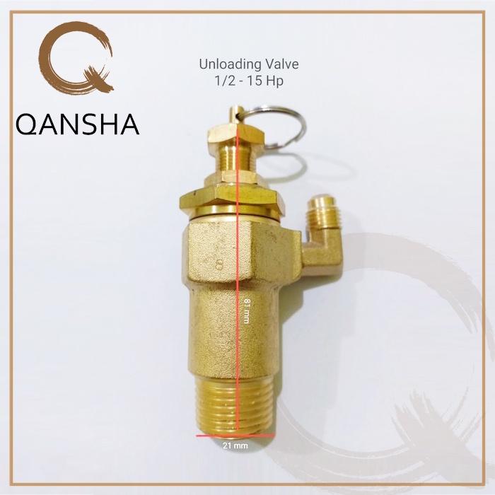 Unloading Valve Kompresor Angin 1/2 hp - 15 hp